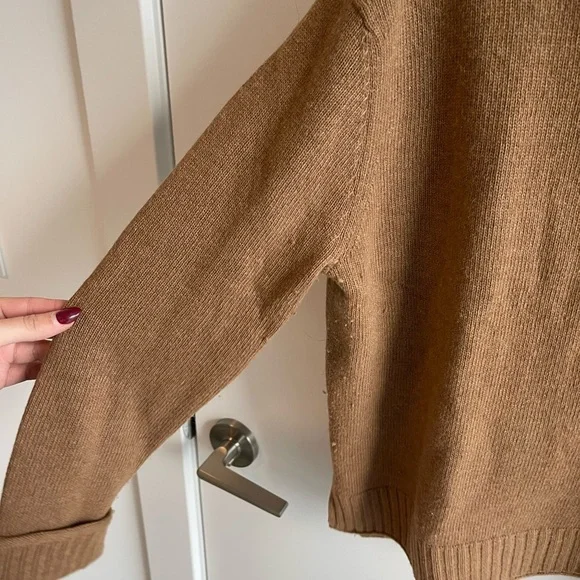 Jenni Kayne Brown Everyday Women's Sweater - Picture 4 of 5